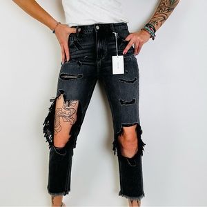 New Cello Jeans Slim Fit Boyfriend Distressed